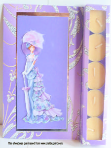 Ascot Tea Light Candle Card Kit