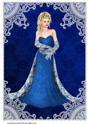 A4 Regency Blue