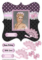 Framed Elegant Lady