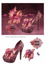 My Pink Orchid Shoe