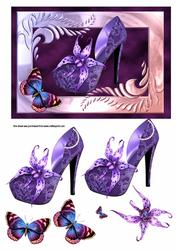 Purple Orchid Shoe