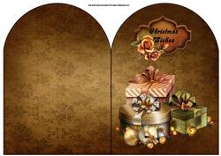 Christmas Wishes Quick Arch Card