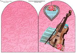 Love Music Quick Arch Card