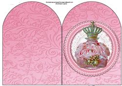 The Feminine Touch Quick Arch Card