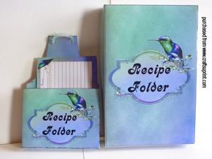 Precious Bird Recipe Folder Kit
