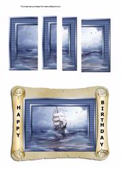 Ship in a Scroll