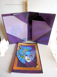 Masquerade Stationery Folder Kit