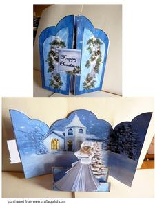 In the Winter Snow Gatefold Stepper Card Kit