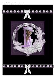 A4 Lilac Elegance