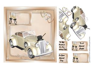 Vintage Wedding Car Mini Kit