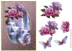 Floral Waterfall
