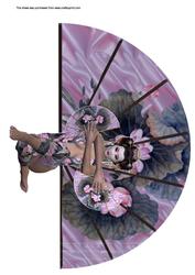 A4 Oriental Fan
