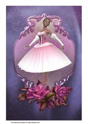 A4 Framed Ballet Dancer