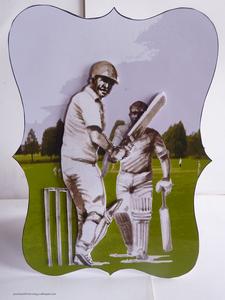 Vintage Cricket Bracket Card Kit