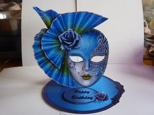 Masquerade Easel Card Kit