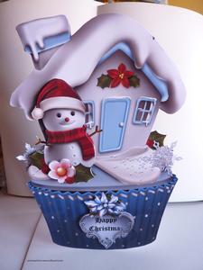 Snowman Cupcake Mini Kit