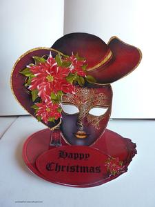 Christmas Masquerade Easel Mini Kit