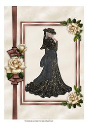 A4 Roses and Elegance