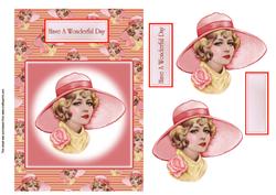 Lady in Pink Hat