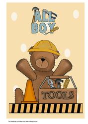 A4 DIY Teddy