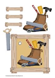 DIY Framed Boot