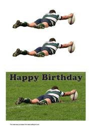 I Spent My Birthday Playing Rugby