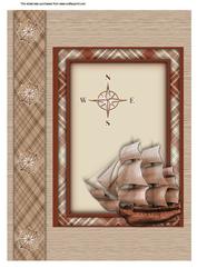 A4 Pirate Ship