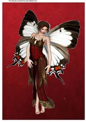 A4 Butterfly Fairy