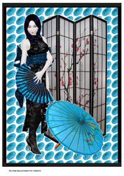 A4 Oriental Lady