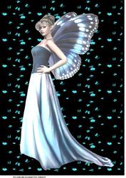 A4 Elegant Butterfly Fairy