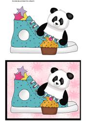 Panda After the Cupcake