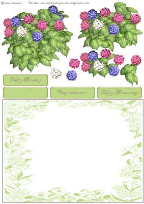 Hortensia - Year Card Part 2