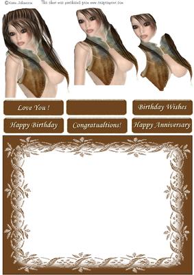 Sexy Lady - Year Card Part 2