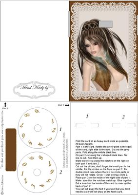 Sexy Lady - Year Card Part 1
