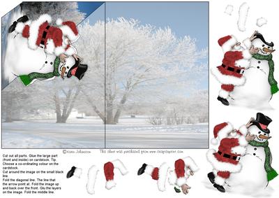 Santa and the Snowman