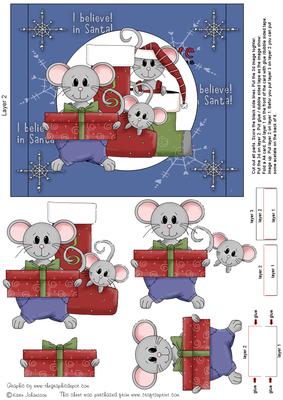 3 Christmas Mice Part 1