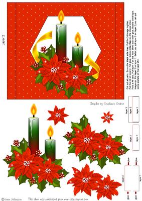 2 Christmas Candles Part 1