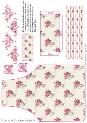 Apron with Roses