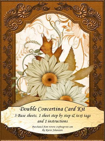 Fall Flowers - Concertina