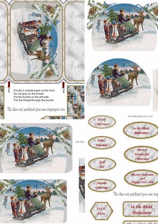 Sleigh-ride Old Christmas Kit