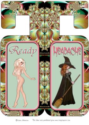 Door Hanger Lady 1