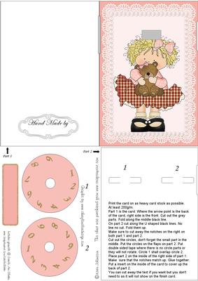 Sweet Girl-year Card Part 1