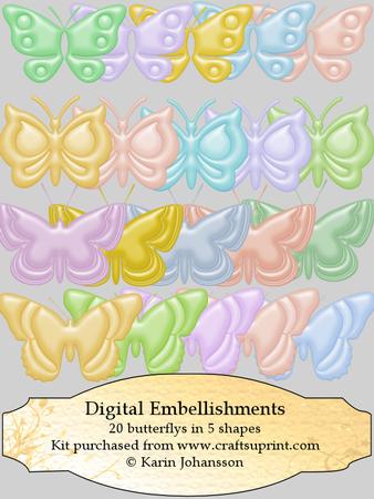 Glass Butterflys