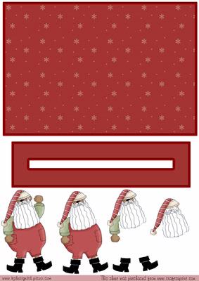 Santa in Red Dress