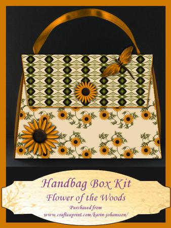 Flower of the Woods - Handbag Box