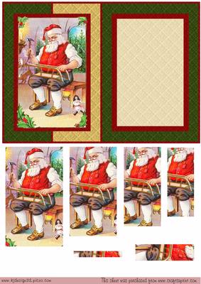Santa Working