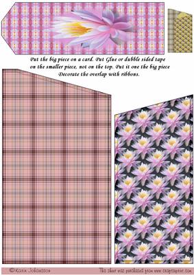 Water Lily Pocket Card