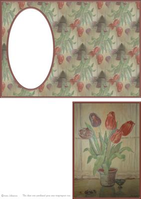 Vintage Flower - Print & Fold