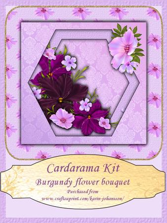 Burgundy Flower Bouquet