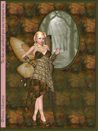 The Forest Fairy Card Kit - 6 Pages